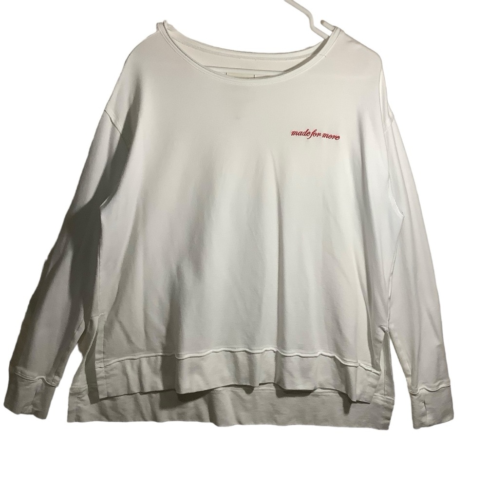 Rachel Hollis Ltd ‘Made for More’ Sweatshirt White